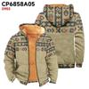 Мужское бархатное пальто с длинным рукавом и карманом Fashion Plus