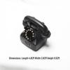Vintage Camera Phone and Piano Decoration for Creative Photography Props