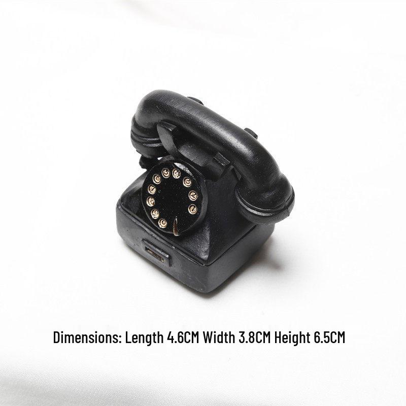 Vintage Camera Phone and Piano Decoration for Creative Photography Props