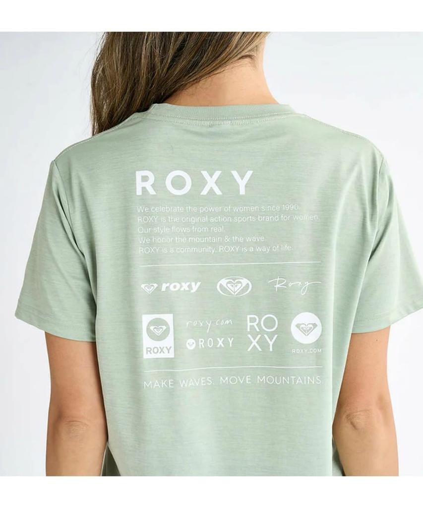 Roxy Women's Historical Logo Rashguard in White