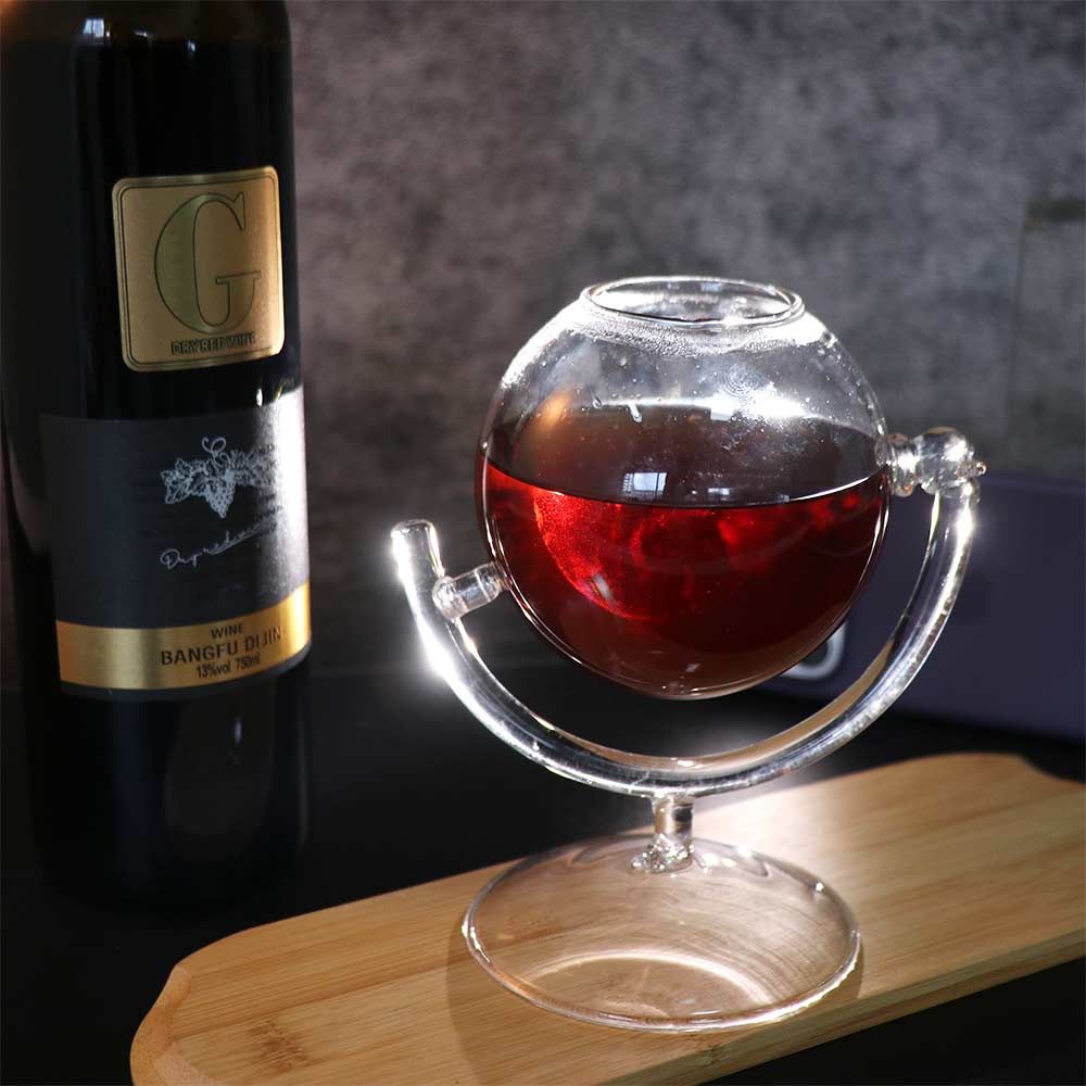 Transparent Wine Cup Creative Cold Drink Cup Drinkware Straw Cup Juice