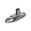 360° Adjustable Bimini Top Mount Swivel Deck Hinge With Rubber Pad Quick Release Pin 316 Stainless Steel Boat Accessories