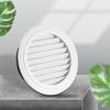 Adjustable Air Ventilation Cover Round Ducting Ceiling Wall Hole ABS Air Vent Grille Louver Kitchen Bath Air Outlet Fresh System