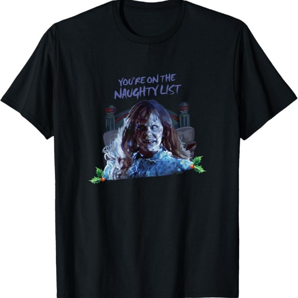 Christmas You're On The Naughty List Portrait T-Shirt