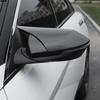 For Hyundai Elantra   Car Rearview Side Mirror Cover Wing Cap Exterior Sticker Door Rear View Case Trim Carbon Fiber