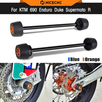 Для KTM 690 SMC R 690 Duke/R 690 Supermoto/R Передняя Задняя Ось Вилка Защитный Слайдер Падения Husqvarna 701 Supermoto VITPILEN