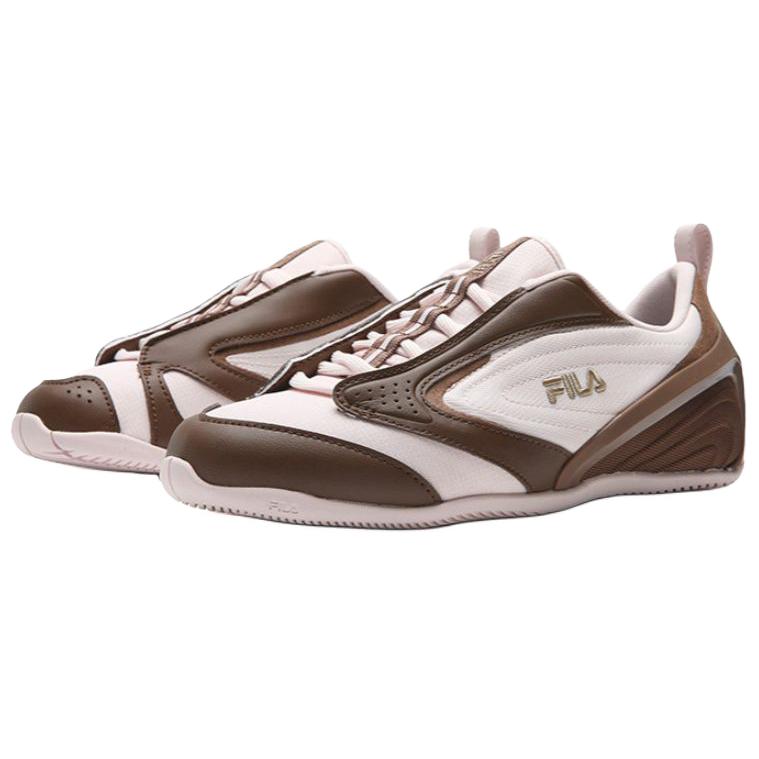 Fila ORIGINALE Износостойкие Легкие Низкие Повседневные Туфли Женские Розовый Коричневый F12W622138F-PS
