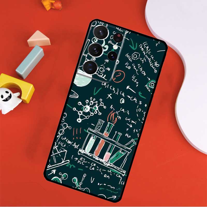 Чехол для телефона с изображением биологии и химии для Samsung Galaxy S25 Ultra S9 S10 S20 FE S21 S22 S23 S24 Plus S24 Ultra