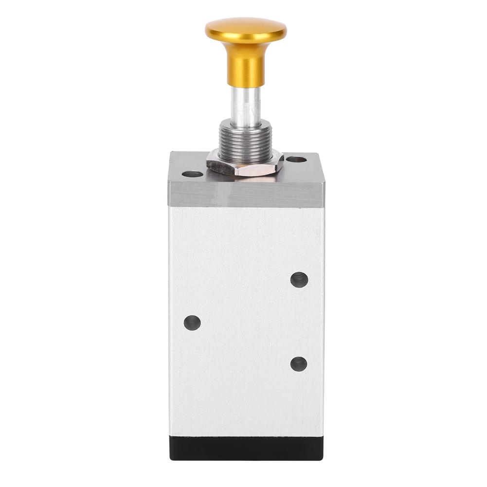 Ручной клапан двухпозиционный пятиходовой кнопочный клапан алюминиевый сплав G1/4 дюйма G3/8 дюйма(4R31010 )