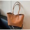 Popular Fashion Large Capacity Tote Bag Women's Shoulder Handbag Simple Fashion Large Capacity
