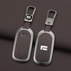 3 Ключа Цинковый Сплав Кожаный Чехол для Автомобильного Ключа для Baic Polestone 01 Polestones 01 Jishi 01 Брелок Защитный Чехол для Автомобильного Ключа