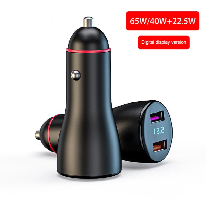 Автомобильное зарядное устройство 40 Вт портативное универсальное прочное многофункциональное автомобильное оборудование свет цифровой дисплей автомобильные аксессуары двойной USB
