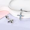 Cross Copper Charms Religion Pendant For Woman Fit Original Beads Bracelet Diy Fashion Jewelry