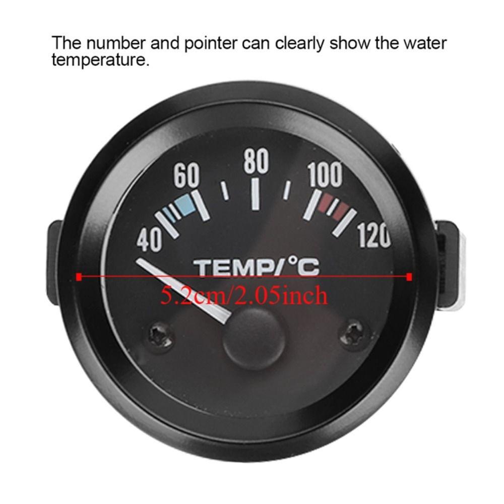 52mm LED Digital Water Temperature Gauge Universal Temperature Indicator Gauge  Racer