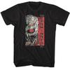 Terminator Comic Illustration Black T-Shirt