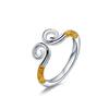 New Fashion Personality Tight Spell Couple Creative Love You 10000 Years Wukong 925 Sterling Silver Jewelry Opening Rings Sr505
