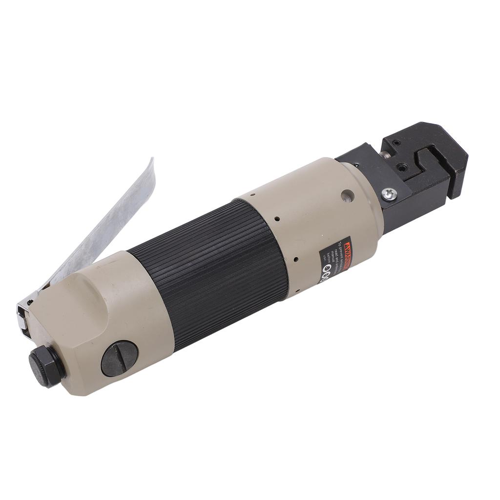 Pneumatic Sheet Metal Puncher, Flange Punching Tool with Connector, for Car , 12mm Crimping Size, Suitable for Automobile Sheet Metal