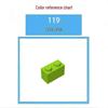 50 г MOC 37352 1x2x1 Изогнутая гладкая плитка Строительные блоки - DIY Декорации и Запасные части
