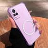 Мягкий матовый кейс-конфета для Vivo V21 4G/5G Эстетичный полупрозрачный чехол с защитой от падений