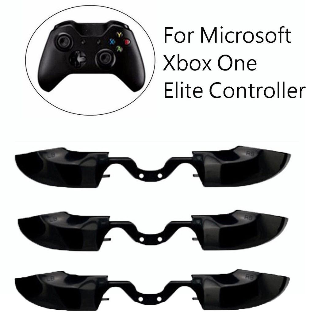 Черные сменные бамперы, кнопки LB RB для контроллера Microsoft Xbox One Elite