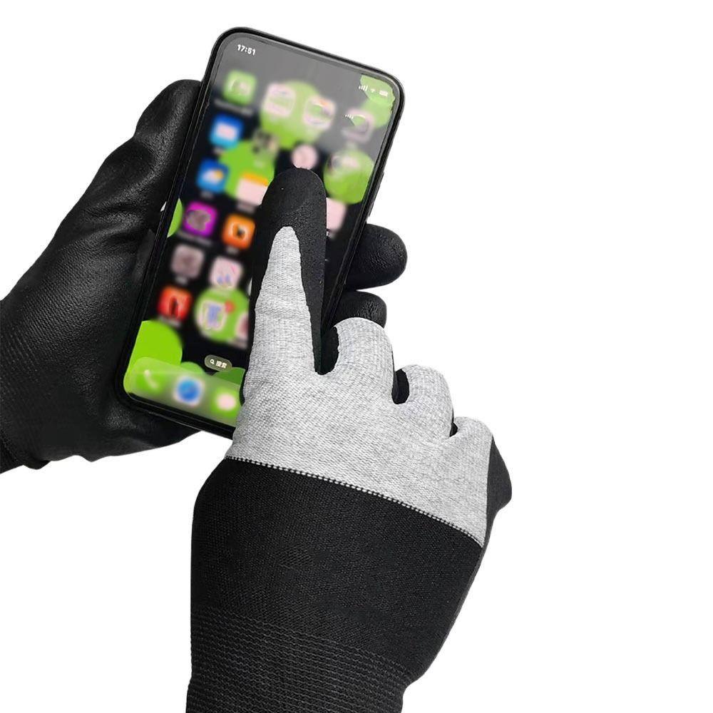 Резиновая изоляция сенсорного экрана перчатки выдерживают напряжение 400 В рабочие безопасные перчатки электрические