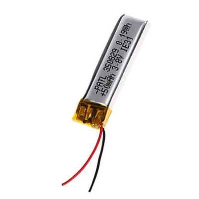 Перезаряжаемый LiPo аккумулятор 350829 3.8V 50mAh | Для Bluetooth-наушников, Смарт-часов, POS-терминалов, Медицинских приборов