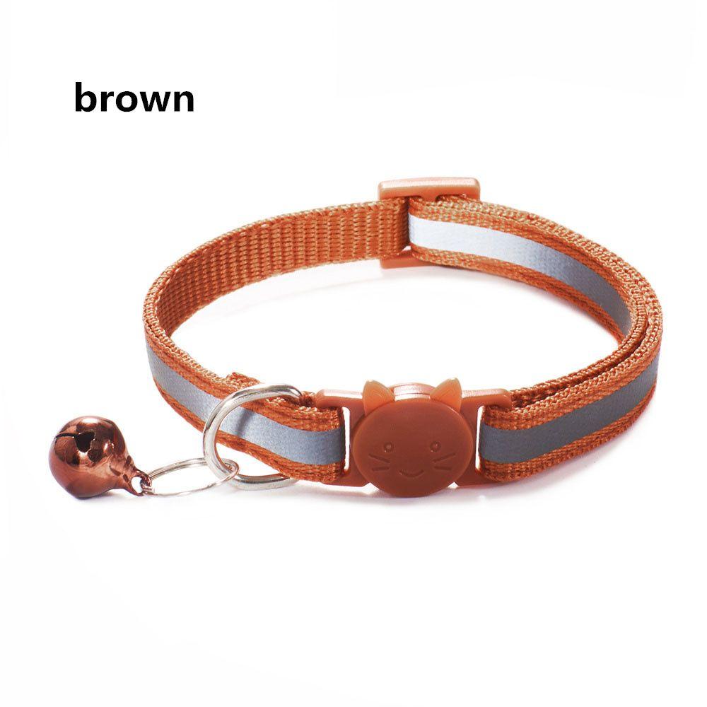 New Breakaway Adjustable Kitten Safety Quick Release Cat Collar Reflective