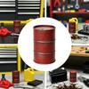Декоративные аксессуары Модель бочки с нефтью 1/64 Компактная Коллекционная Миниатюрная скульптура Потертая для