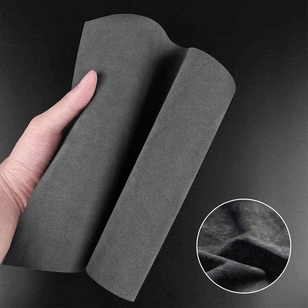 For Ford Mustang GT Dark Horse EcoBoost 2024 2025 2026 Anti-kick Pad LHD RHD Car Copilot Storage Box Sticker Carbon Fiber Suede