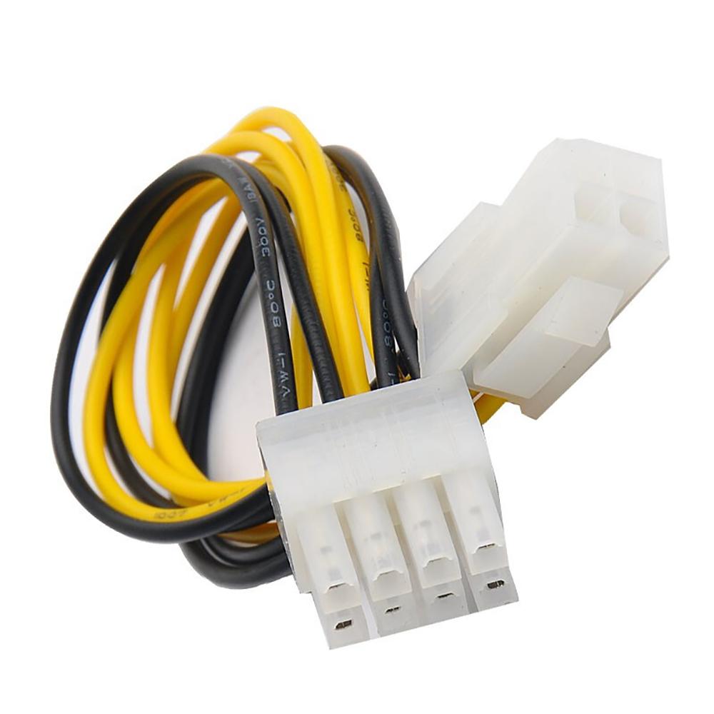ATX 4 Pin Female to 8 Pin Male EPS CPU Power Adapter Cable for Desktop Motherboard High Speed Stable Power Supply Extension Cord