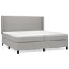 VidaXL Sommier à Lattes de Lit avec Matelas, Lit Rembourré, Lit Double, Lit Adulte de Chambre à Coucher Intérieur, Moderne, 3131297