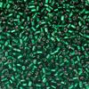 Silver-Plated 2.5mm Colored Glass Seed Beads for DIY Bracelets and Beading Projects