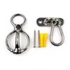 Stainless Steel Horse Rope Tie Ring Rope Release Device Set For Equestrian Needs