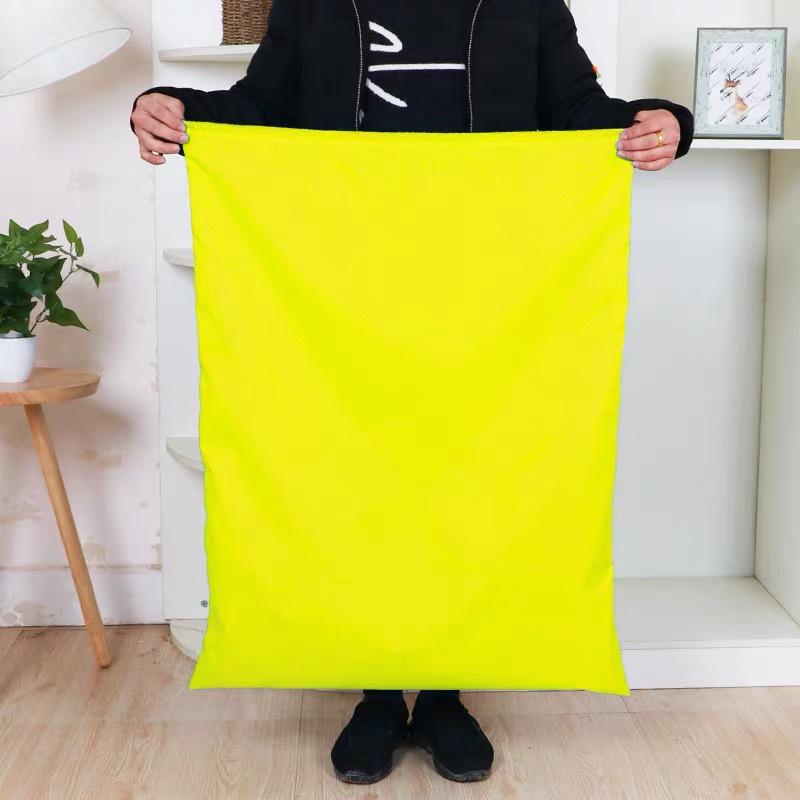 Большой пылезащитный мешок из ткани Оксфорд с завязками для хранения одеял