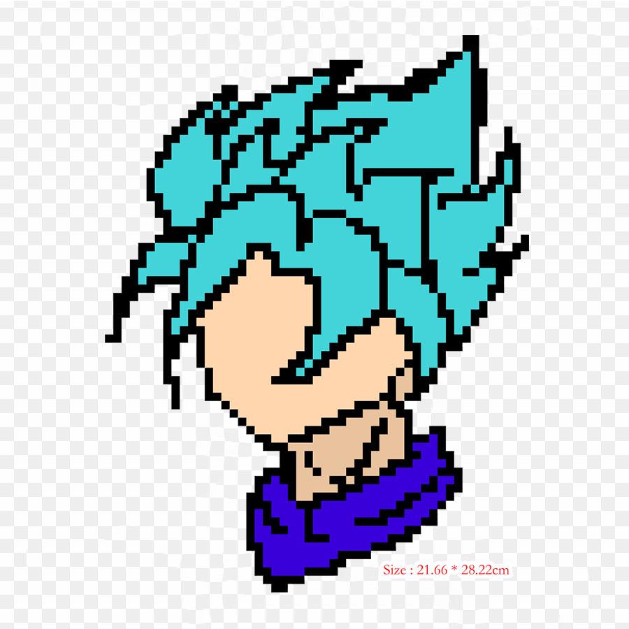 Patches For Clothes Bag Iron On Thermal Stickers Goku Gohan Pattern Washable Heat Transfer