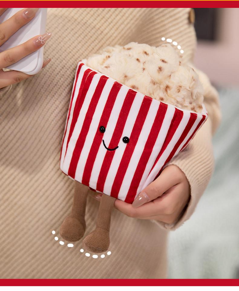 Cute Simulation Fun Popcorn Doll Plush Toy Children's Gift ForSoothing Soft Cute Doll