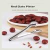 Stainless Steel Multi Functional Cherry Fruit Corer Quick Seed Removal Comfort Grip For Kitchen Baking And Snack Making