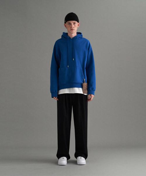 DENIVEL Men'S Wool Wide Pants