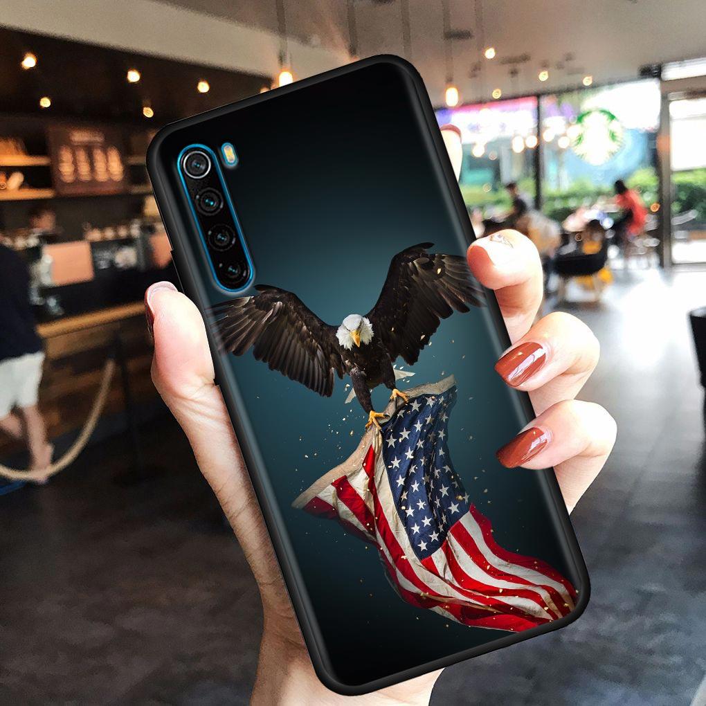 Американский доллар США флаг Couqe чехол для Xiaomi Redmi 9 9C NFC 9T 10 10C 6 7 A 8A K40 K50 Pro Plus мягкий чехол чехлы Fundas