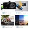 4 Inch Touch Screen Car DVR Dash Camera 1080P Front Camera Wide Angle Auto Recording Driving Recorder With Parking Monitoring Dashcam