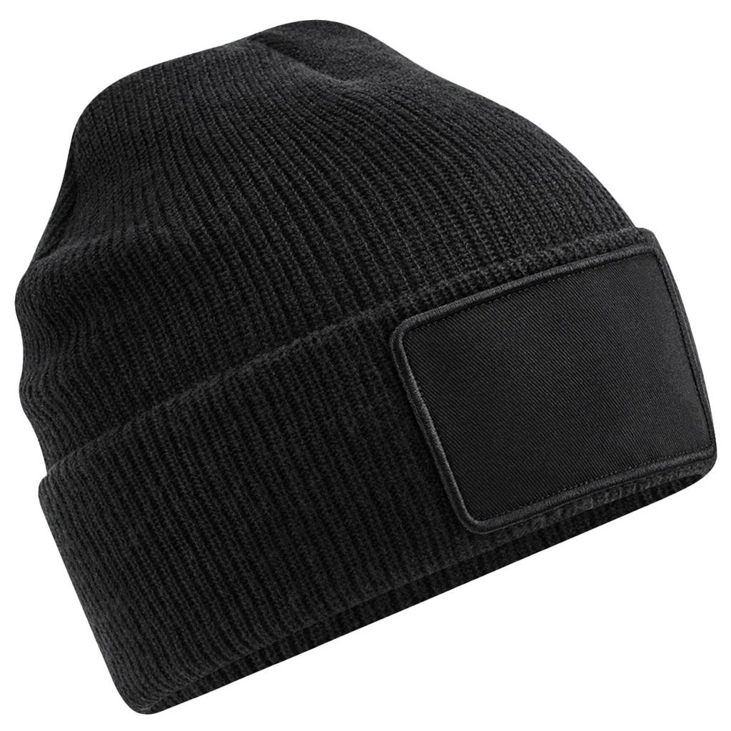 Thinsulate Removable Patch Beanie