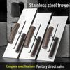 Handmade Stainless Steel Bent Handle Plastering Trowel