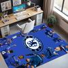 football club F.C Pattern Rug, Indoor/Outdoor Mat, for Picnic, Gameroom, Bedroom, Office, Living Room, Home Decor Carpet, Birthday Gift