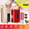 4000W Hot Instantaneous Water Heater System Mini Instant Electric Tankless Water Heater for Kitchen Bathroom 110-240V
