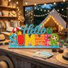 Summer Theme Summer Party Decorations 2D Pattern Display Rack Ornament  Office Decoration