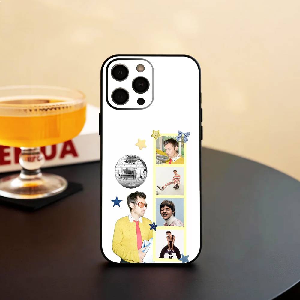 SINGER H-Harry Styles Phone Case Silicone Soft For IPhone 17 16 15 14 13 12 11 X XR Plus Pro Max Plus