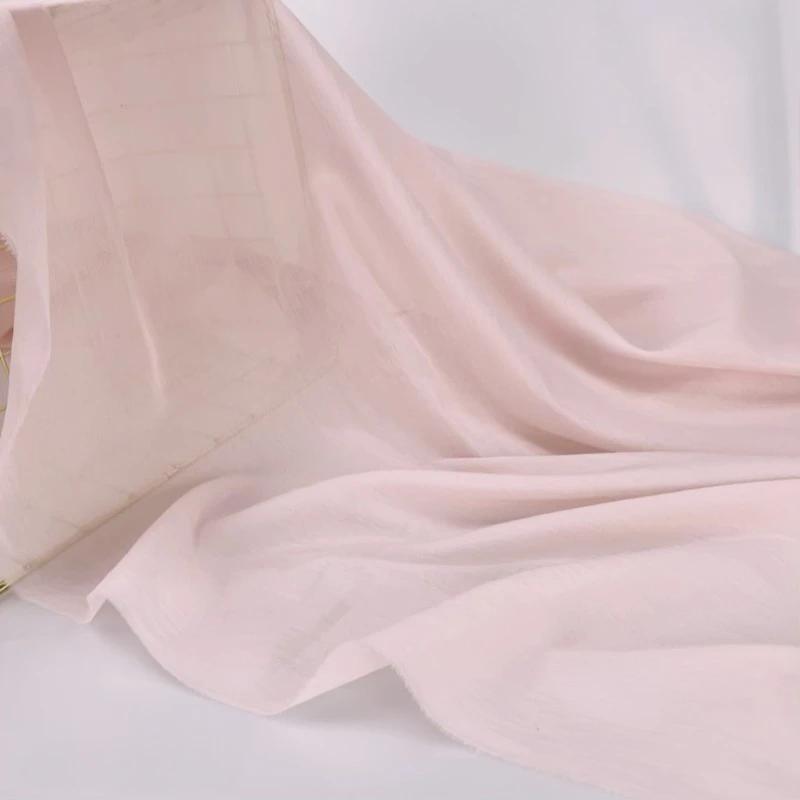 100x150 см шелковый хлопковый материал ткань однотонная для нижней подкладки юбки одежда ткань одежда DIY швейная оптовая продажа