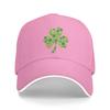 Pickleball Shamrock St Patricks Day Pickleball Baseball Cap Hunting Camping Hip Hop Hats Couple Women Street Style Baseball Caps