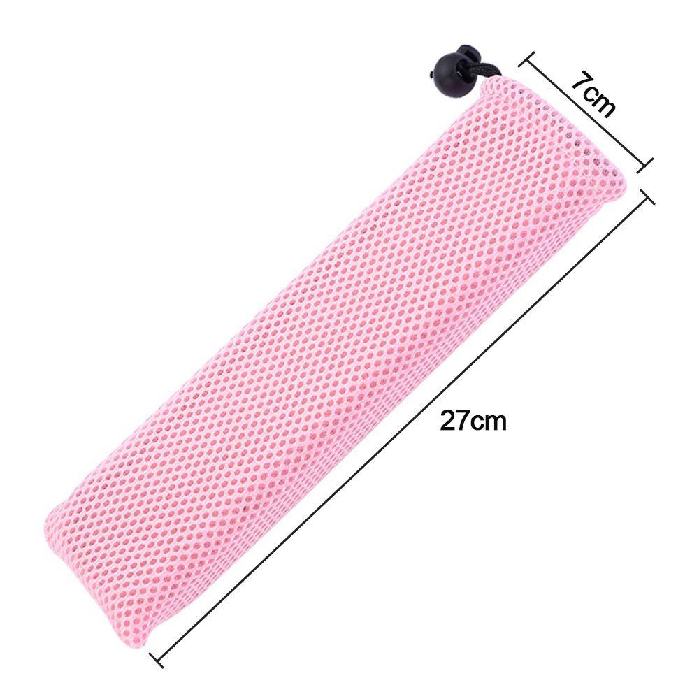 Travel Multi Purpose Nylon Portable Chopsticks Storage Mesh Drawstring Bag Storage Bag Tableware Storage Bag Tableware Pouch