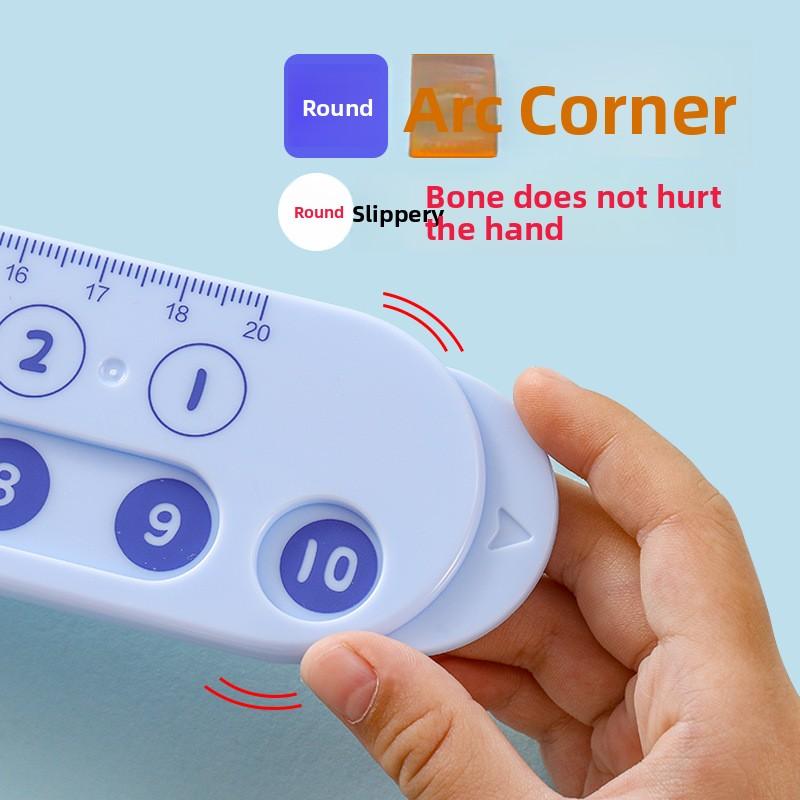 Children's Number Decomposition Ruler, Double-sided Primary School Mathematics, Addition and Subtraction Arithmetic